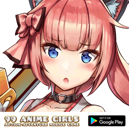99 Anime Girls Action Adventure Game Featuring Cute Anime Girls